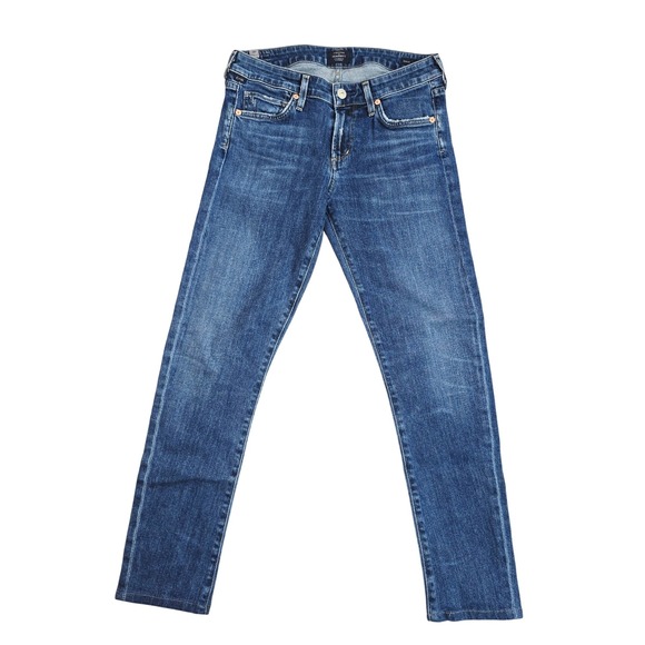 Citizens of Humanity Racer Low Rise Skinny Jeans Blue Wash Denim 26 - Picture 1 of 9